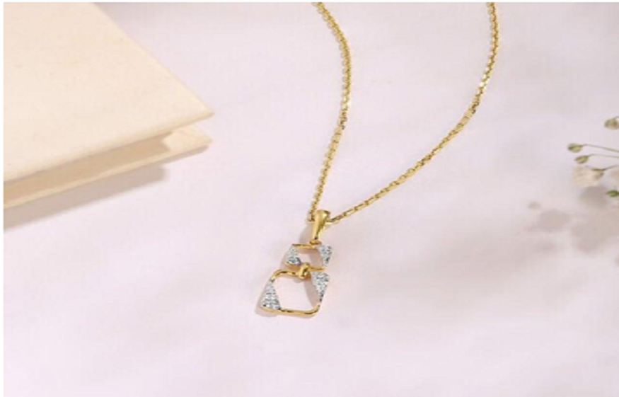 trendy diamond pendants for women